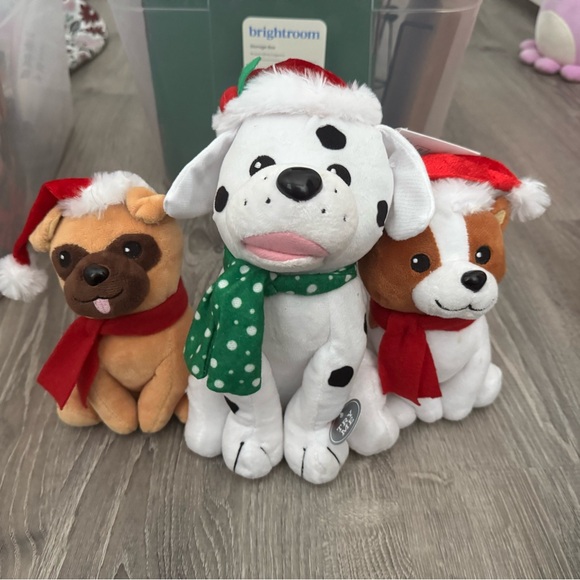 Target Other - NWT Target Caroling Dog Trio